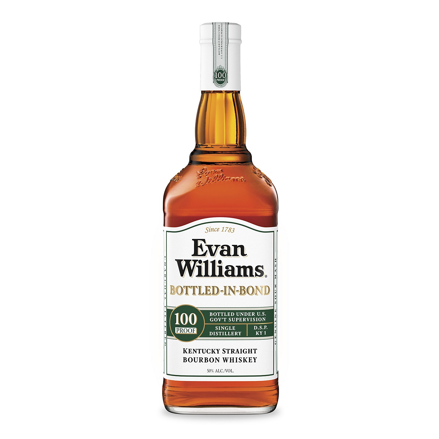 Evan Williams EVAN WILLIAMS Bourbon WHITE LBL 100